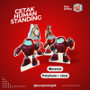 cetak human standing