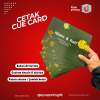 cetak cue card