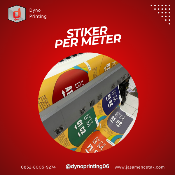 CETAK STIKER PER METER