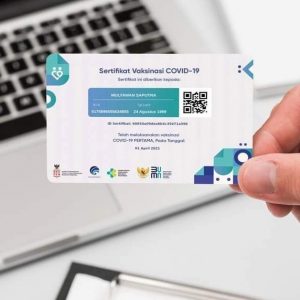 Tempat cetak kartu vaksin online