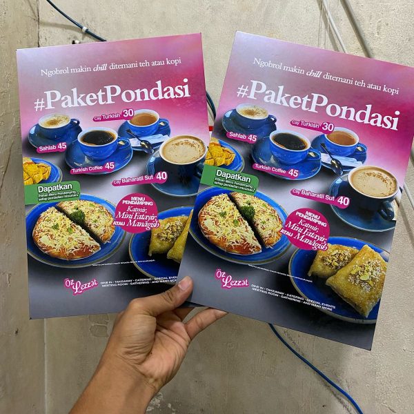 cetak menu