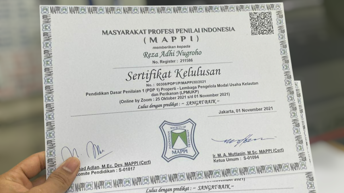cetak sertifikat kilat