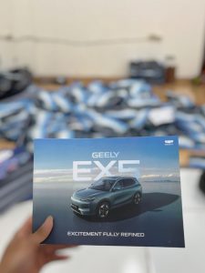 centerfold booklet