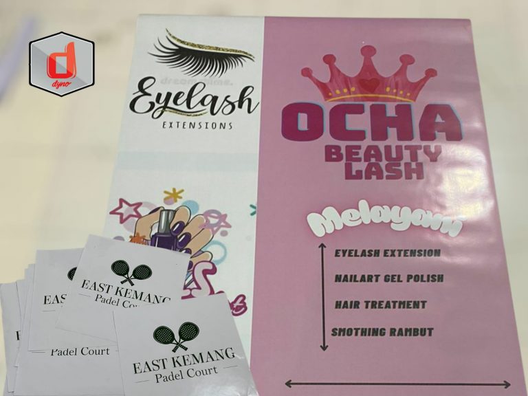 stiker kaca