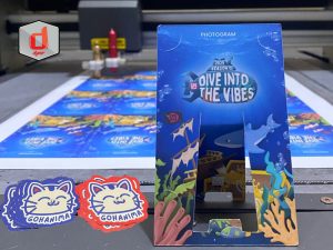 die cut stiker