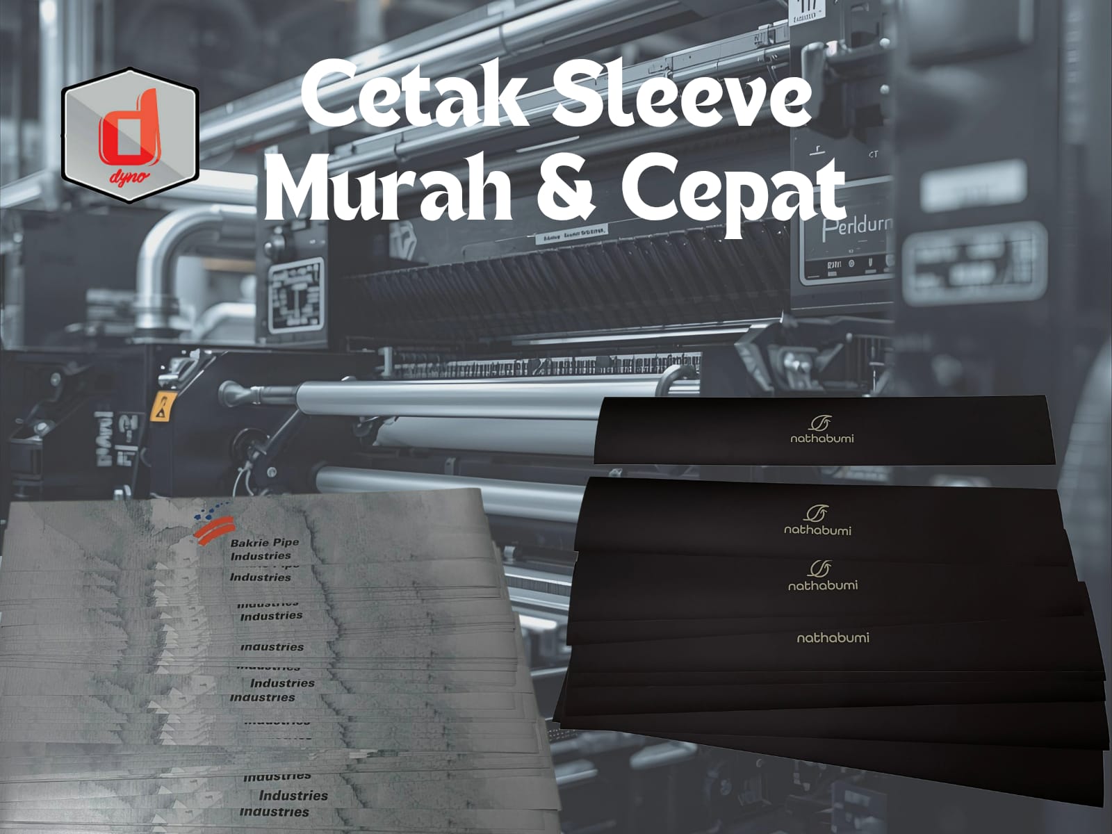 Jasa Cetak Sleeve Custom Murah dan Cepat di Jakarta