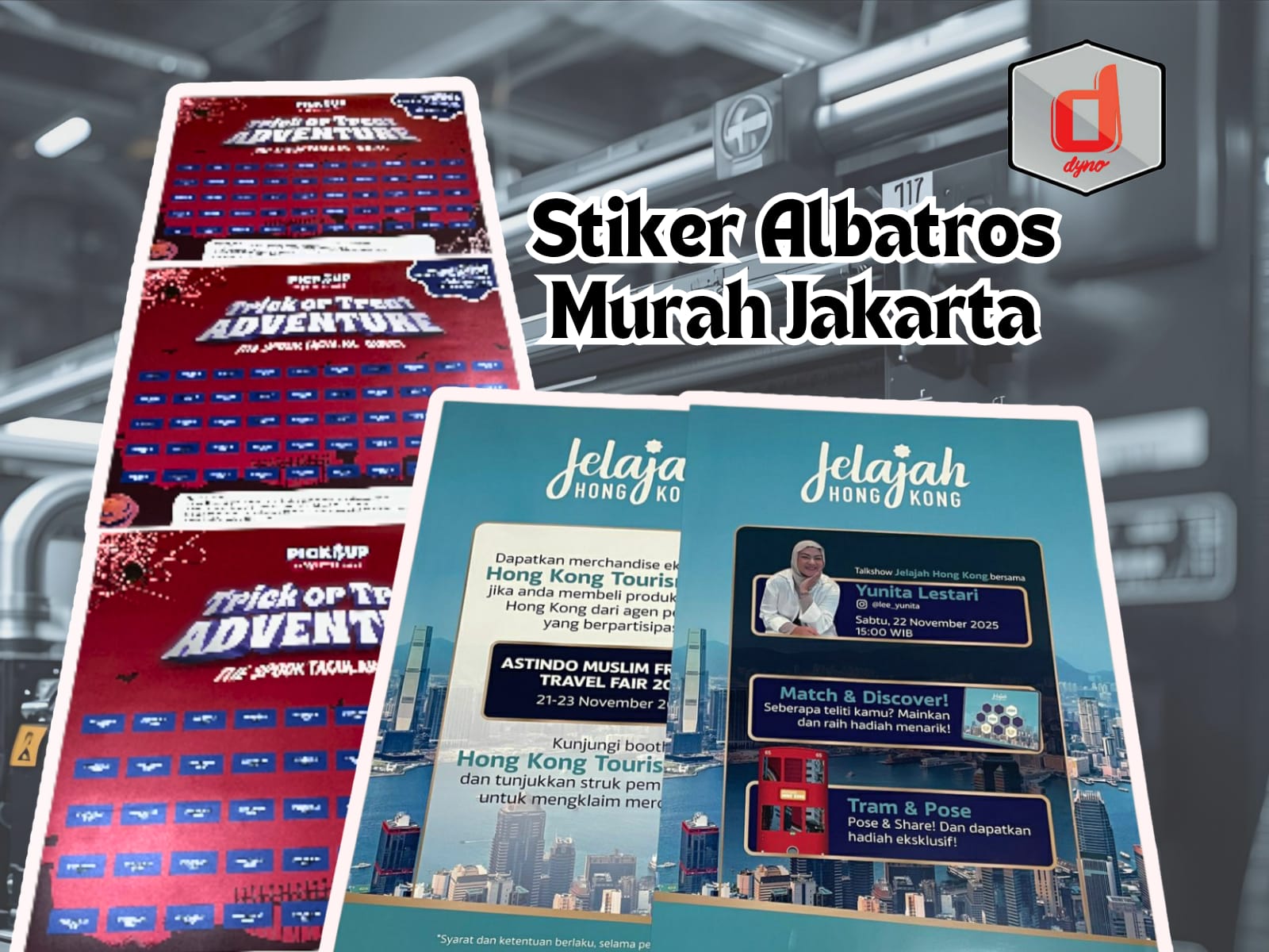 Cetak Stiker Albatros Murah & Berkualitas di Jakarta