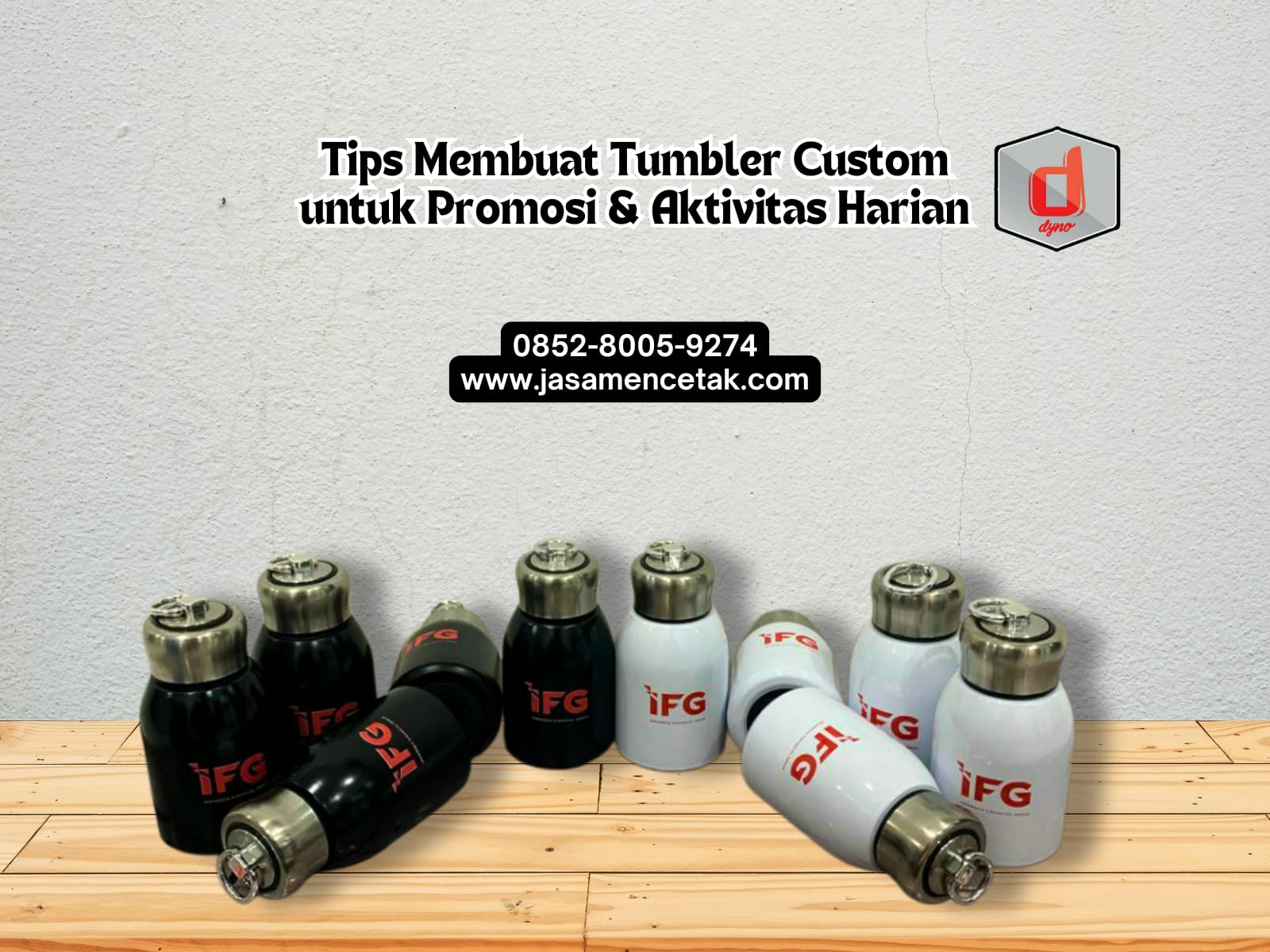 Tips Membuat Tumbler Custom untuk Promosi dan Aktivitas Harian