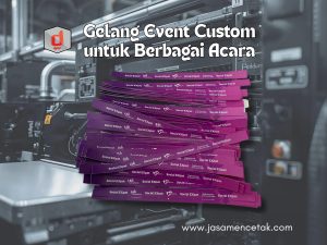gelang event custom