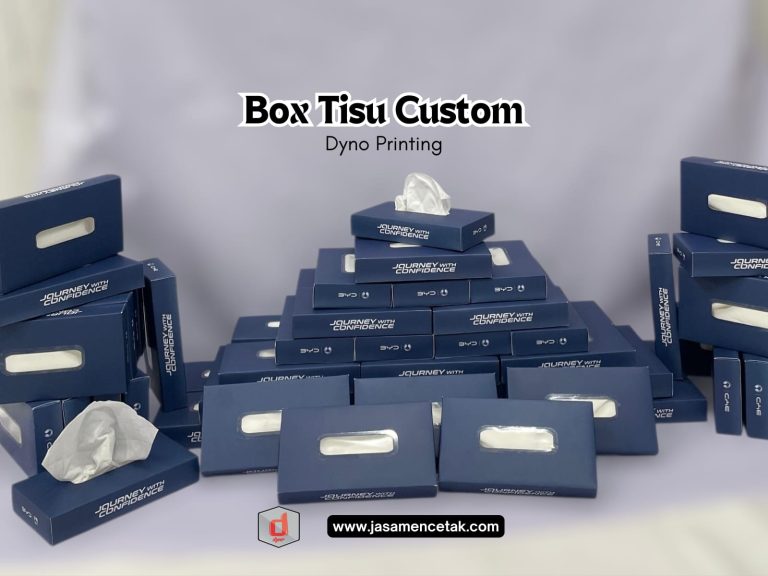 tempat tisu custom
